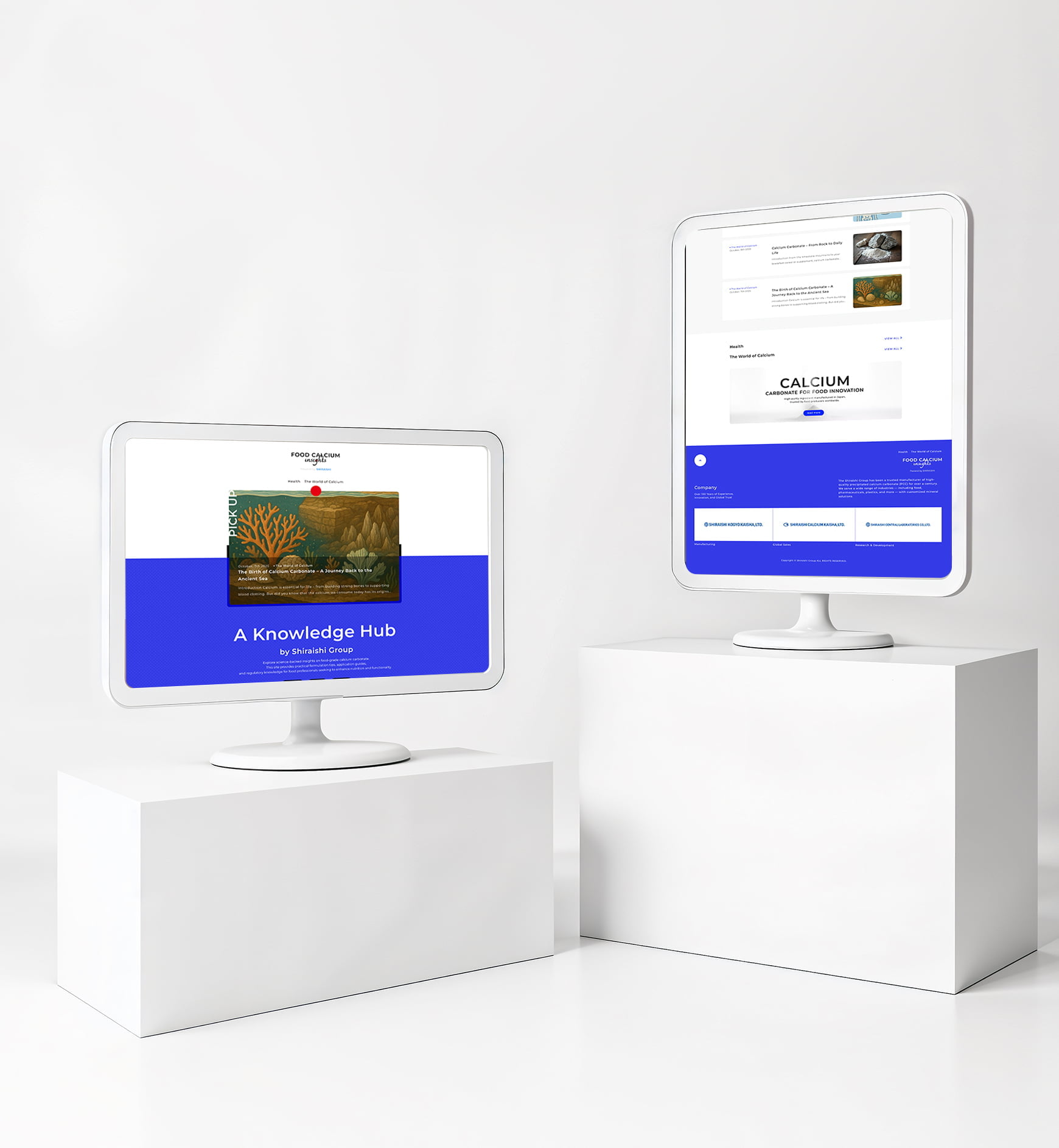 comadoのwebサイト制作事例｜白石グループ様